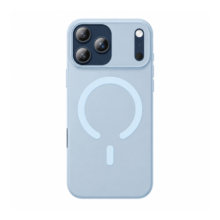 Чехол для iPhone 17 Pro с MagSafe Gurdini Slim Series Blue, синий
