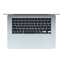 Apple MacBook Air 15" (M5, 10C CPU, 10C GPU, 2026) 16/512Gb SSD (MDVQ4) Sky Blue, «голубое небо»
