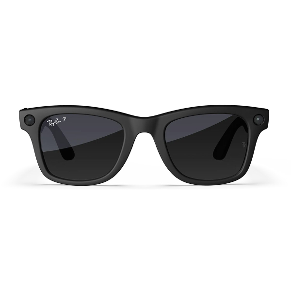 Умные очки Ray-Ban Wayfarer Gen 2 (RW4012), размер L, Matte Black/Polarized Gradient Graphite