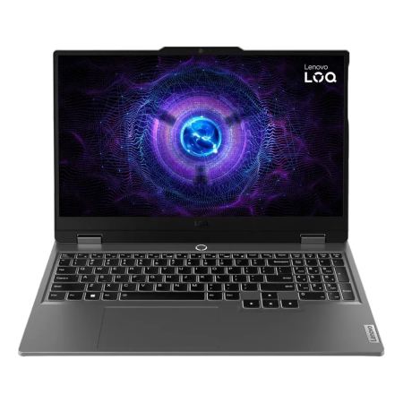 Ноутбук 15.6" Lenovo LOQ 15IRX9 (83DV0072PS) Intel Core i7-13650HX, 16Gb DDR5, SSD 512Gb, NVIDIA GeForce RTX 3050 6Gb, IPS, Full HD, Без ОС, Gray, серый